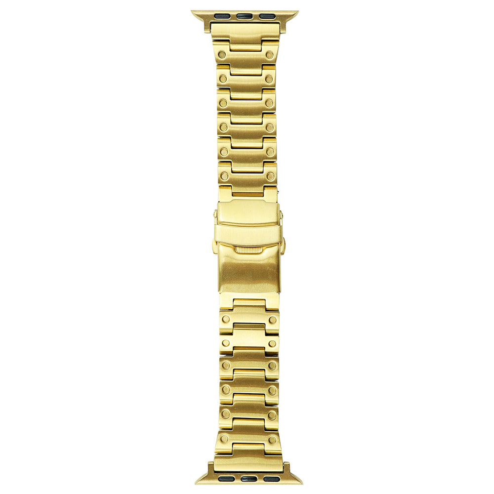 For Apple Watch Ultra 2 49mm Series 9 45mm SE (2023) 44mm Ultra 49mm 8 7 45mm 6 5 4 SE (2022) SE 44mm 3 2 1 42mm Men Watch Strap Stainless Steel Dots Band For Apple Watch Ultra 2 49mm Series 9 45mm SE (2023) 44mm Ultra 49mm 8 7 45mm 6 5 4 SE (2022) SE 44mm 3 2 1 42mm Men Watch Strap Stainless Steel Dots Band